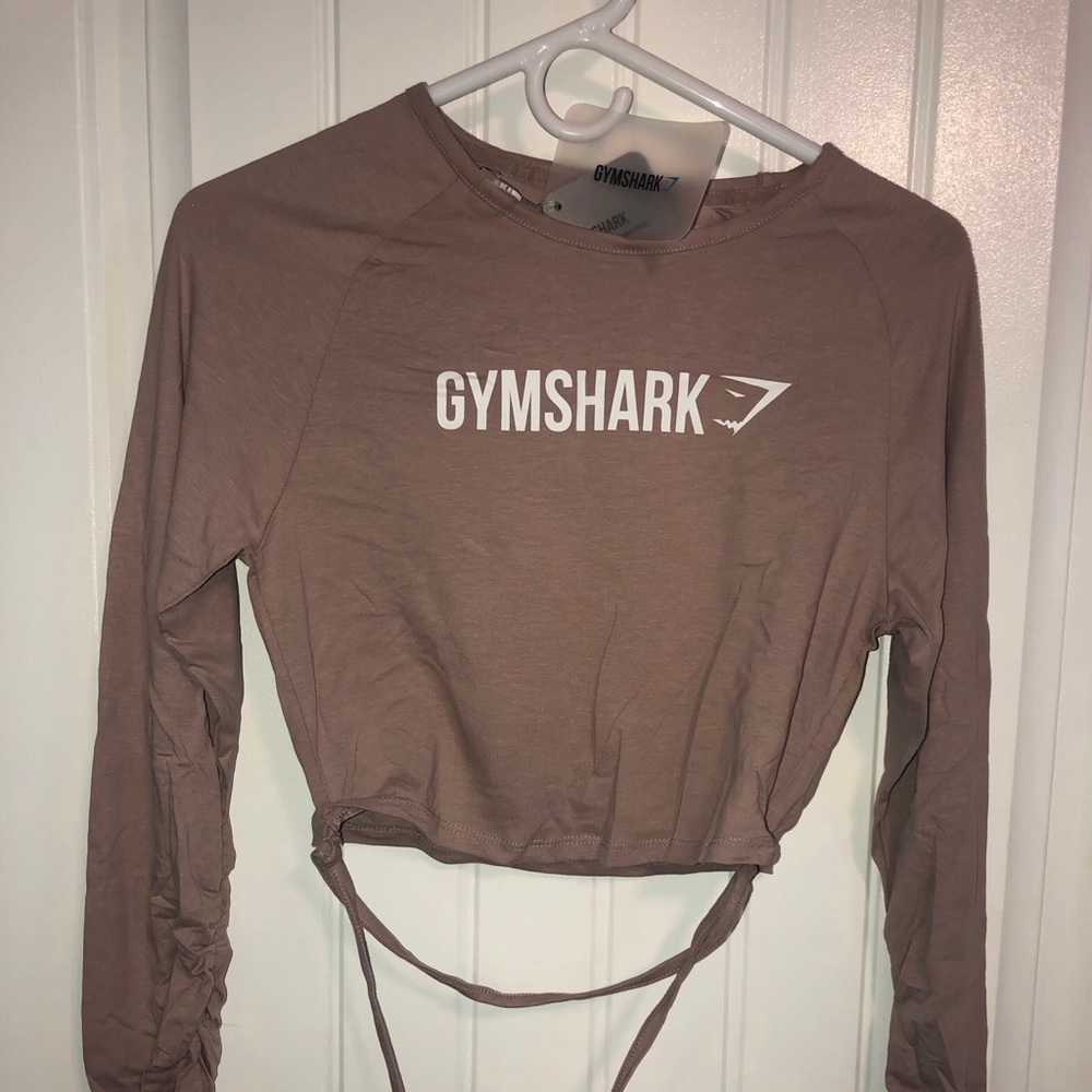 Gymshark Ribbon Crop Top (new)